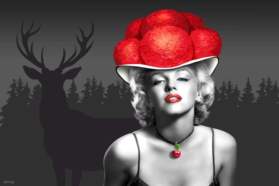 Schwarzwaelder-Bollenhut-Marilyn-Hirsch-Kirsche-von-Ulrich